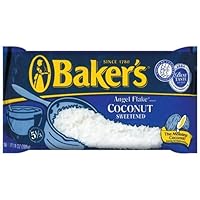Baker's Angel Flake Coconut, 14-Ounce Bags (Pack of 6)