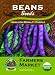 Organic Heirloom Royalty Purple Bush Beans Seeds