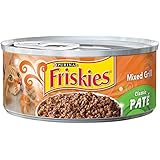 Friskies Wet Cat Food, Classic Pate, Mixed Grill, 5.5-Ounce Can, Pack of 24