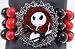 Disney Nightmere Before Christmas Jack Skeleton Beaded Bracelet - Disney Theme Parks EXCLUSIVE