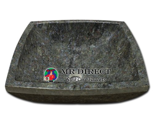 Butterfly Blue Granite Vessel Sink