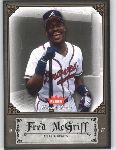 2006 Fleer Greats of the Game #38 Fred McGriff - Atlanta Braves (Baseball Cards)