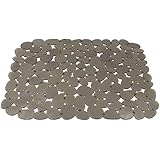 SALES!!! TOPSKY Medium Eco-friendly Kitchen PVC Pebble Sink Pad Sink Mat with Size 11.81 x 15.75 Inch -Smoke