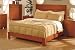 Furniture FX Thames Bedroom Set Thames Platform Bedroom Set in Cherry