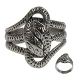 316L CASTING STAINLESS STEEL 2 SNAKES WIDTH 25mm