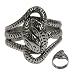 316L CASTING STAINLESS STEEL 2 SNAKES WIDTH 25mm