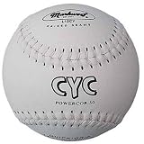 Markwort 12 - Inch Official CYC Leather Softball ( Dozen ) - B0001H1UGK