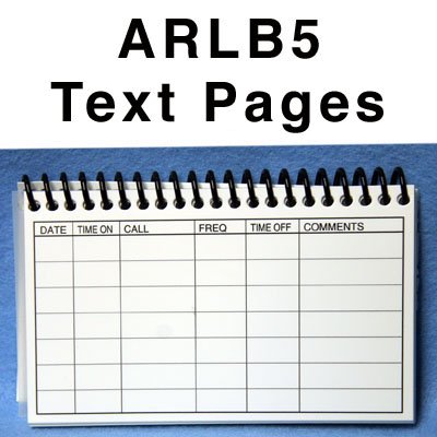 Amateur Radio Water Proof Log Book ARLB5