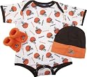 Cleveland Browns Newborn 0-3 Month Booty Gift Set
