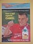 Roger Maris New York Yankees 1962 Camel Cigarettes Advertisement Bulletin 14 X 18 Matted Ready For Framing