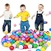 E Support 50PCS Colorful Plastic Ball Pit Balls Baby Kids Tent Swim Toys Ball Pool Ball Ocean Ball