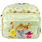Sesame Street Animal Zoo Large Shoulder Baby Diaper Bag with Changing Pad ~ MyGift