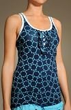 Juicy Couture Pony Dreams Ruffle Front Tank (9JMUS762)