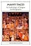 Many Faces: An Anthology of Oregon Autobiography (The Oregon Literature Series ; V. 2)