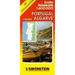 Portugal / Algarve 1 : 600 000 / 1 : 176 000. Ravenstein Gro�e Reisekarte. Mit Ortsverzeichnis. (Ravenstein International Maps)