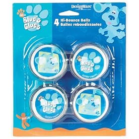 Blues Clues Hi-Bounce Balls by Rubies