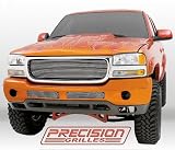 02-06 GMC YUKON XL BILLET GRILLE SUV, BOLT-OVER ALUMINUM POLISHED GRILLE, YUKON, W/O LOGO C/O (2002 02 2003 03 2004 04 2005 05 2006 06) PR-802260