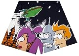 Futurama Heads Black boxer shorts for men
