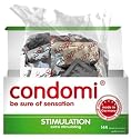 144 Condomi Kondome Condome mit Noppen und Riefen - in der Vorratsbox