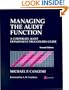 Managing the Audit Function: A Corporate Audit Department Procedures Guide (with disk), 2nd Edition