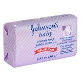  : Johnson's Baby Creamy Soap with Lavender & Chamomile 2.82 oz (80 g) (Pack of 16)