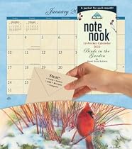 Birds In The Garden Note Nook 2010 Wall Calendar