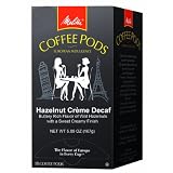 Melitta Hazelnut Creme Decaf Coffee Pods 18 Count  Pack of 4 
