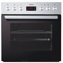 Gorenje BC5332ZX+ECD620ESC Einbau-Herd-Kochfeld-Kombination / A / Kochfeld: Ceran / Herdfarbe: Edelstahl / Touch Control-Zeitschaltuhr mit Vorwahlautomatik / K�hlgebl�se