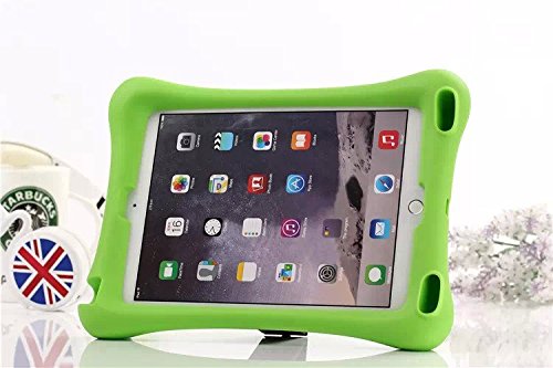 Eastchina® | Apple Ipad Air 2 High Safe Kids Shocproof Case | Apple Ipad Air 2 High Safe Child / Shock Proof Cover | Apple Ipad Air 2 Polycarbonate Kick-stand Cases | High Quality Material Designed for Ipad Air 2 (6th Generation) (Green) Eastchina® | Apple Ipad Air 2 High Safe Kids Shocproof Case | Apple Ipad Air 2 High Safe Child / Shock Proof Cover | Apple Ipad Air 2 Polycarbonate Kick-stand Cases | High Quality Material Designed for Ipad Air 2 (6th Generation) (Green)