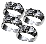 Arthur Court University of Alabama Collegiate Napkin Rings, Set of 4