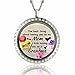 Unique for Grandma Gifts, Perfect Gift for Mom Birthstone Necklace, Floating Charm Locket for Mom Gifts
