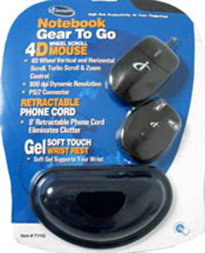 Electronics: iConcepts 71152 3 piece Gear To Go Notebook Kit
