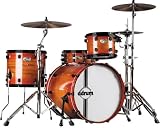 ddrum Dominion Dorian AMX 4-Piece Drum Shell Pack, Red Burst
