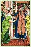 Art Poster, Beauty and the Beast - Greetings - 18.75 x 27.5
