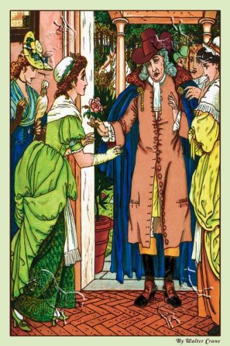 Art Poster, Beauty and the Beast - Greetings - 18.75 x 27.5