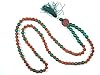Rudraksha Green Jade Prayer Meditation Mala Spiritual Yoga Healing Japamala ~ 108+1