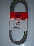 144959 Replacement belt made with Aramid fiber (Kevlar) . For Craftsman, Poulan, Husqvanra, Wizard, more.