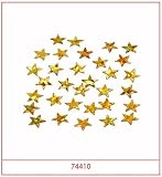 Produkt-Bild: Streudeko Sterne Laser gold 2,5cm 32 St&uuml;ck