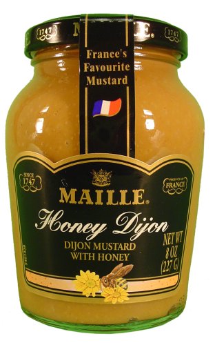 Maille Dijon Mustard w Honey 8 oz 6 count by Unilever