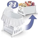 2-In-1 Portable Bassinet And Toy Box by Badger Basket
