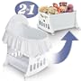 Badger Basket Bassinet w/Toy Box Base