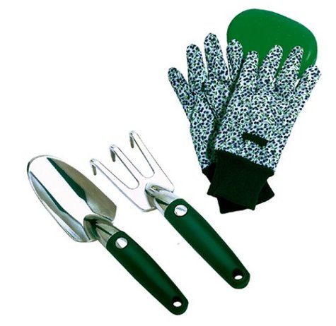 The Rumford Gardener Garden Pro Trowel/Cultivator with Gloves and Soap #GPT3000