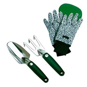 The Rumford Gardener Garden Pro Trowel Cultivator with Gloves and Soap #GPT3000 by The Rumford Gardener
