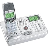 AT&T E5655 5.8 GHZ Expandable Cordless Digital Phone with Base Speakerphone