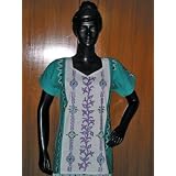 Womens Cotton Trendy Printed Top Kurti Tunic Dress