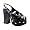 Black Croc Patent