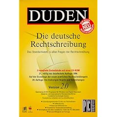 Duden. Die deutsche Rechtschreibung 2.0. CD- ROM f�r Windows 3.1/95/ NTab 3.51, Mac 7.0. (RSR)