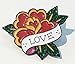 Tattoo Rose Love Art Flower Enamel Lapel Pin