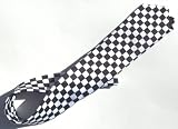 Black and White Checkered Tie