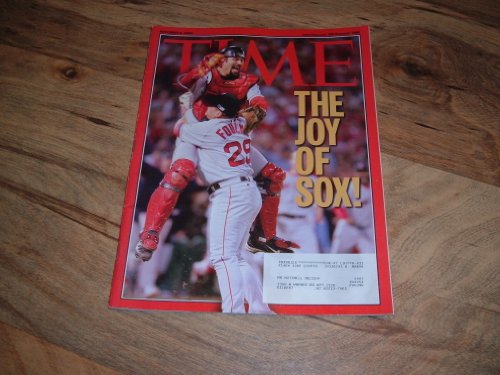 Boston Red Sox Win the 1994 World Series-Time magazine, November 8, 2004 issue-The Joy of Sox!